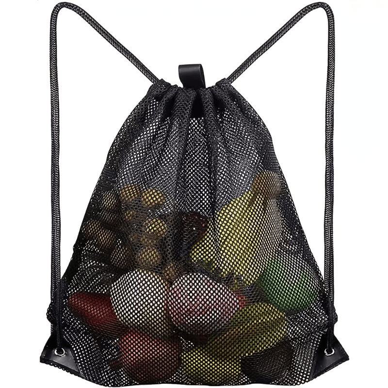 Breathable Mesh Drawstring Bac - Reusable Produce Bag recension och pris