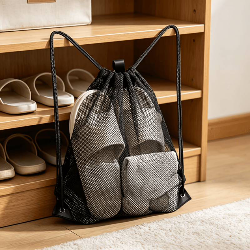 Breathable Mesh Drawstring Bac - Reusable Produce Bag recension och pris