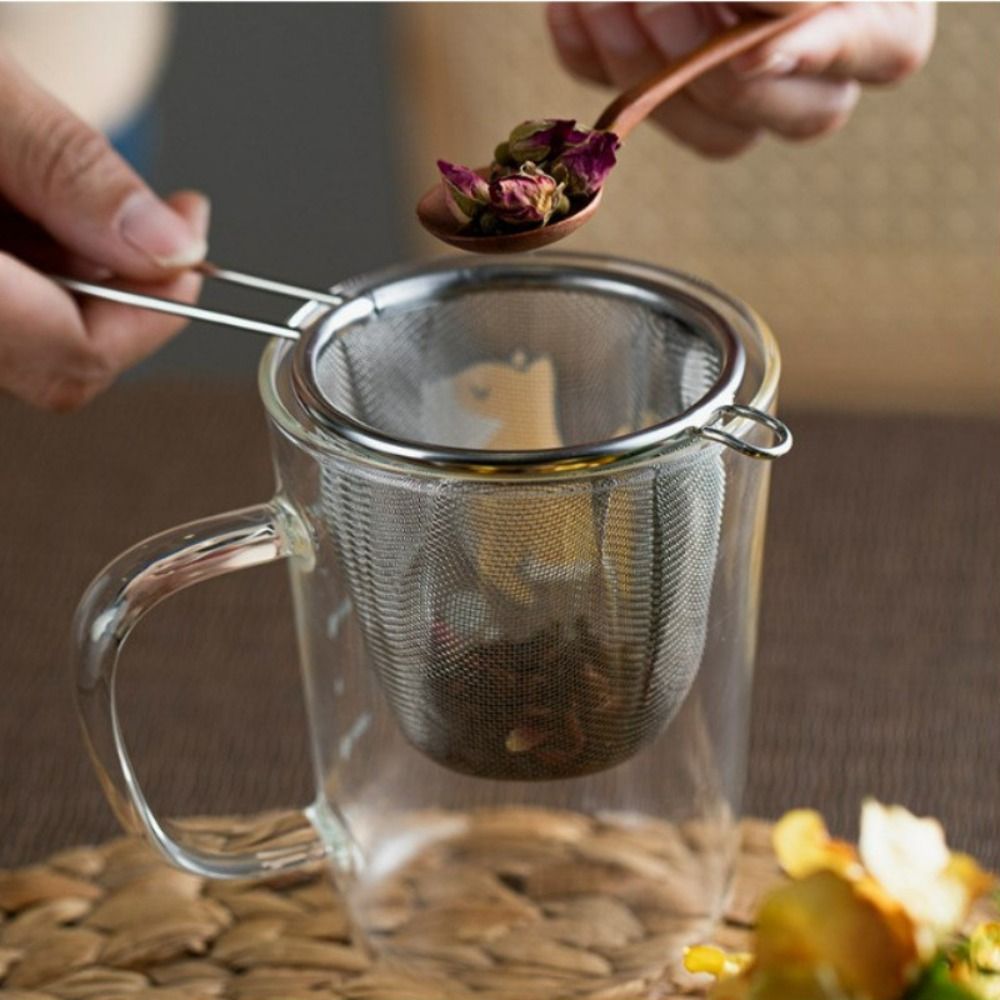 Extra Fine Mesh Stainless Stee - Loose Leaf Tea Infuser recension och pris