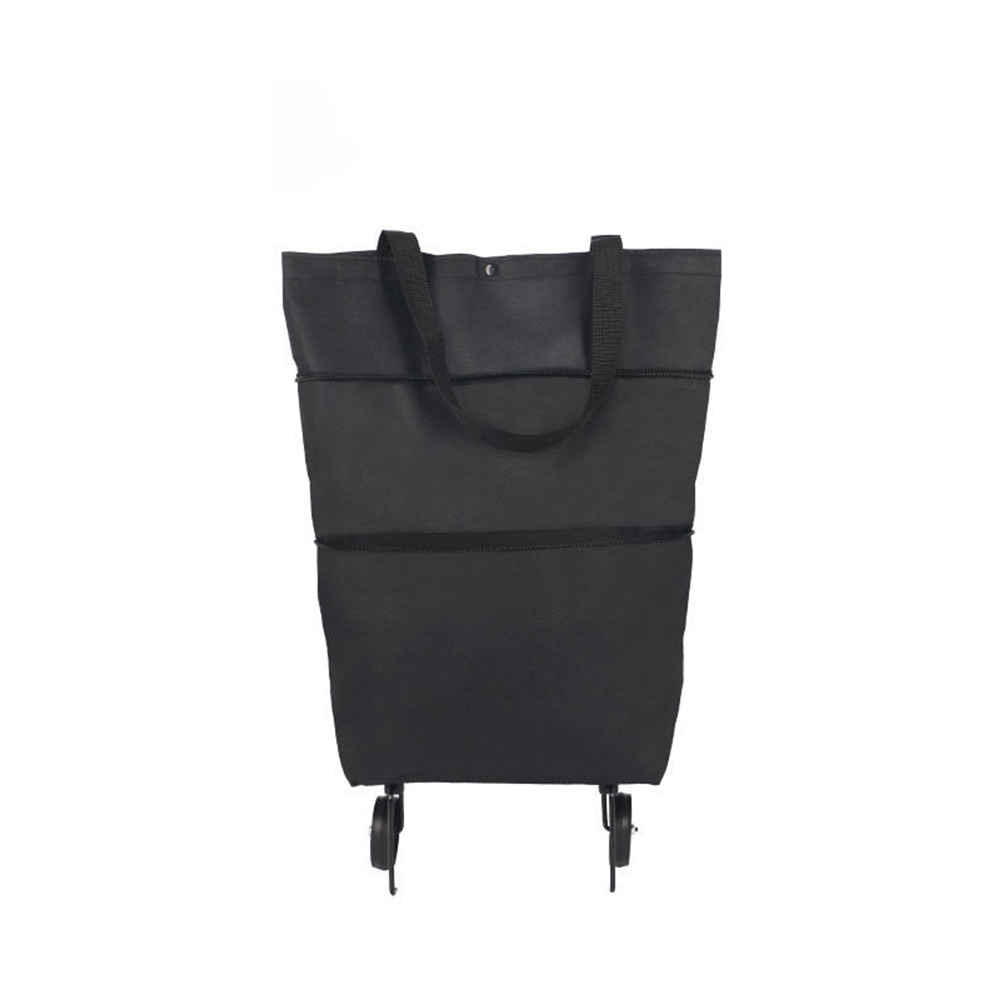 Folding Shopping Pull Cart Tro - Reusable Produce Bag recension och pris