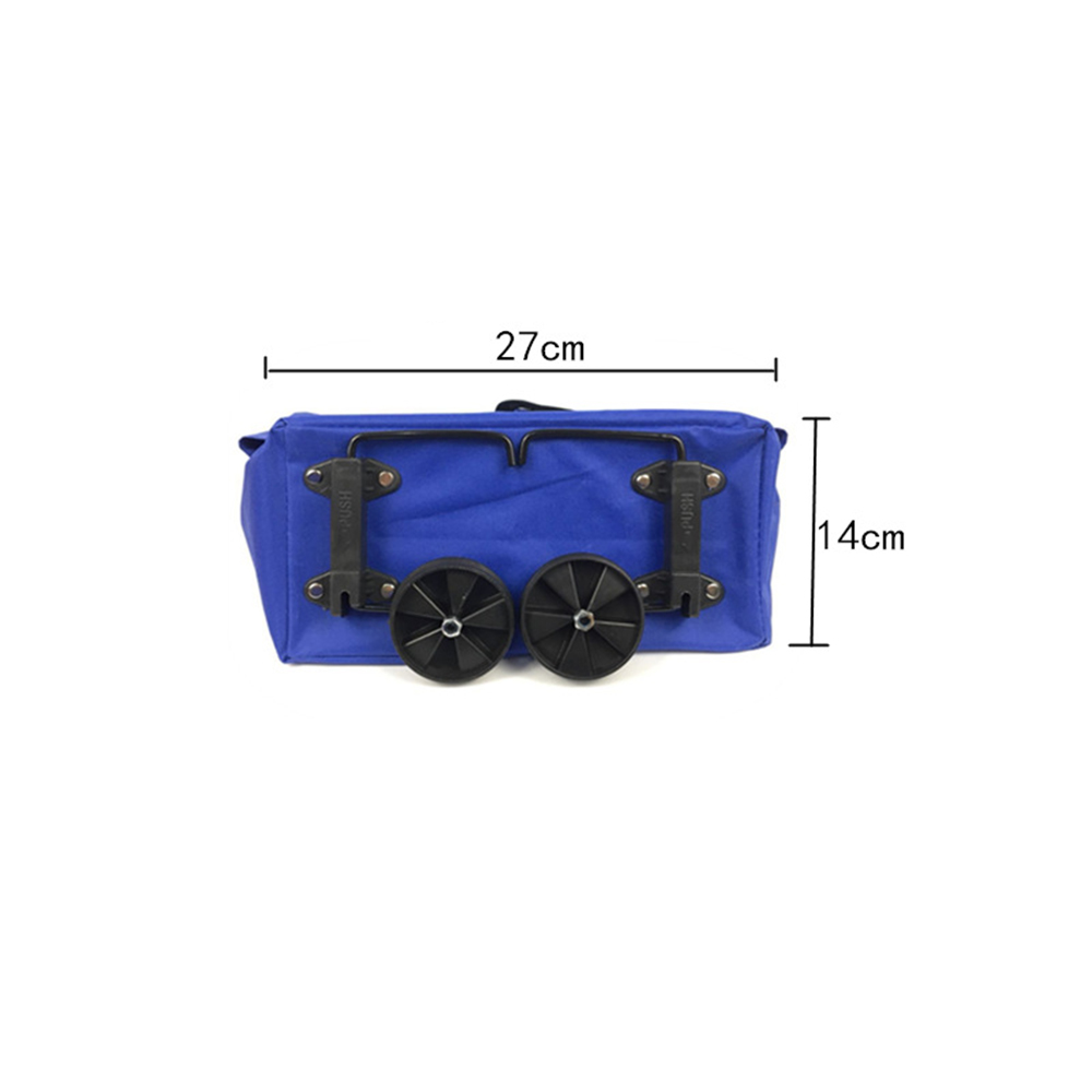 Folding Shopping Pull Cart Tro - Reusable Produce Bag recension och pris