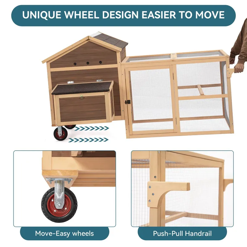 Large Sustainable Wooden Chick - Sustainable Living Walla Walla recension och pris