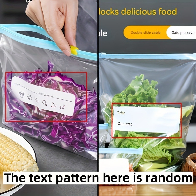 24Pcs Reusable Ziplock Food St - Reusable Produce Bag recension och pris