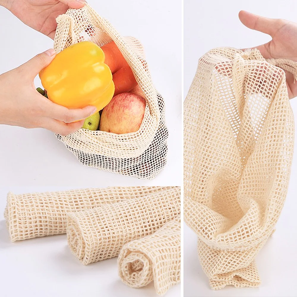 3 6 10pcs Reusable Produce Bag - Reusable Produce Bag recension och pris