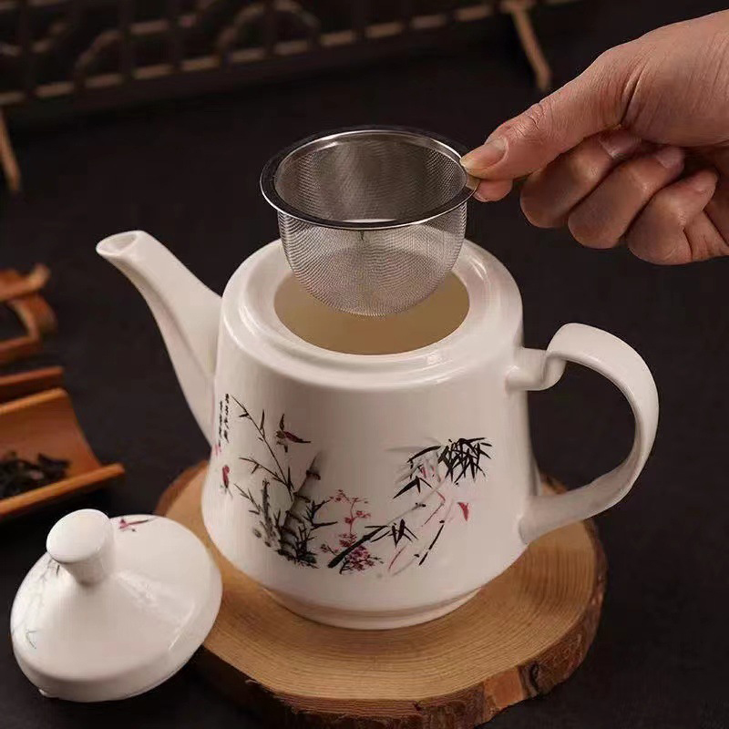1PC Stainless Steel Reusable T - Loose Leaf Tea Infuser recension och pris