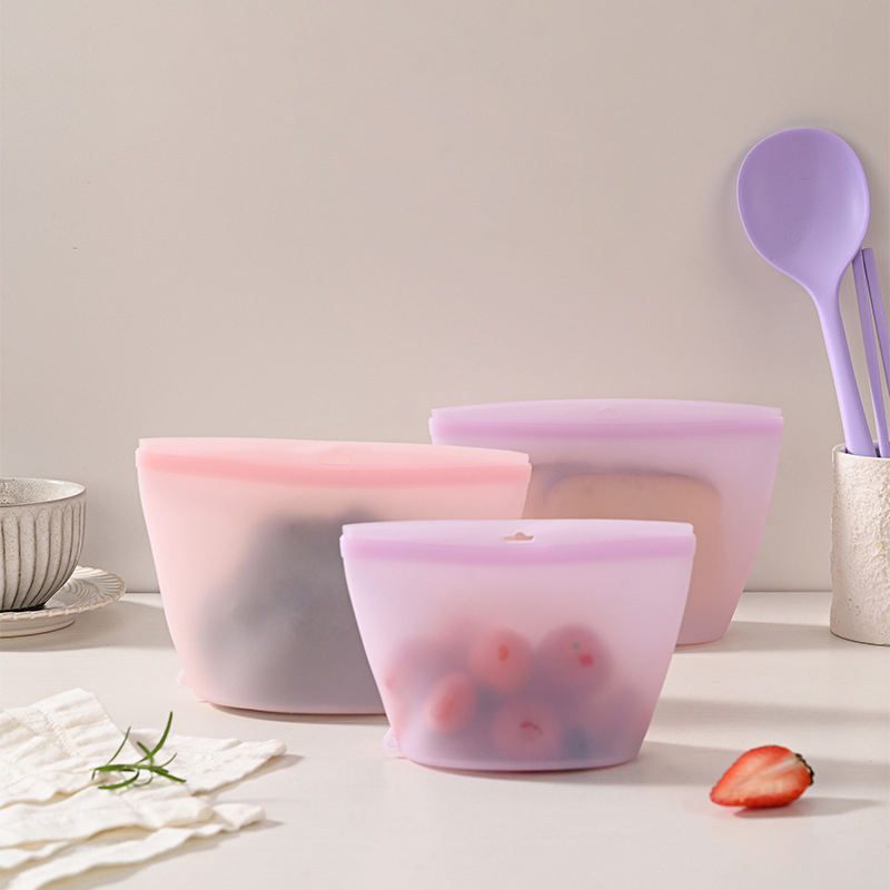 Self-Sealing Silicone Storage  - Reusable Produce Bag recension och pris