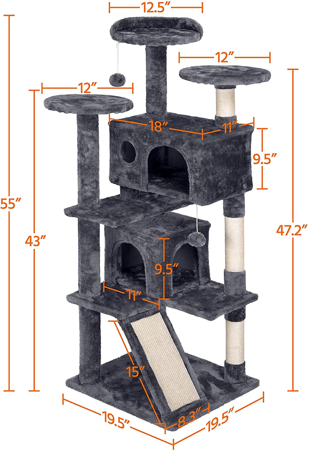 Modern Luxury Cat Climbing Fra - Sustainable Living Model recension och pris