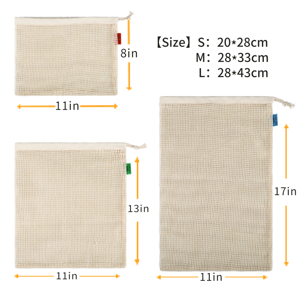 Organic Cotton Reusable Produc - Reusable Produce Bag recension och pris
