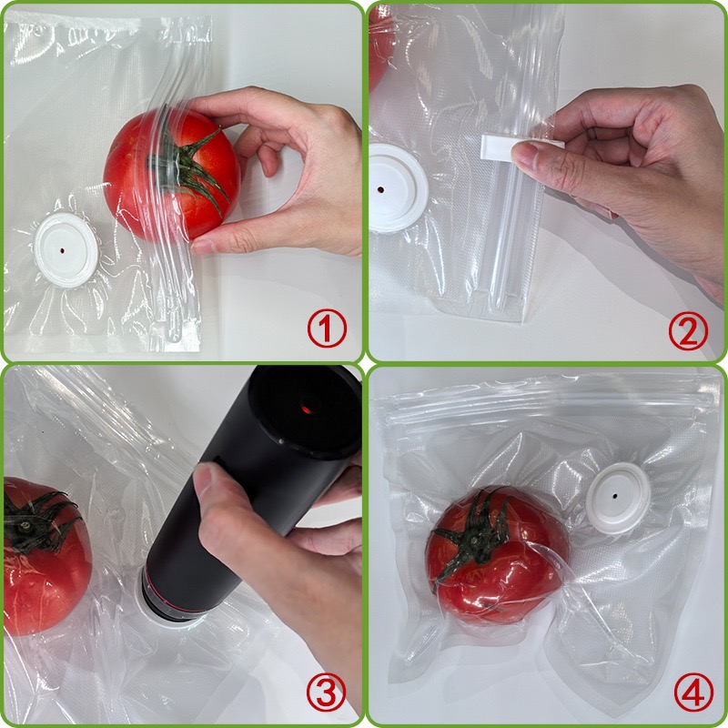 New Reusable Air Vacuum Storag - Reusable Produce Bag recension och pris